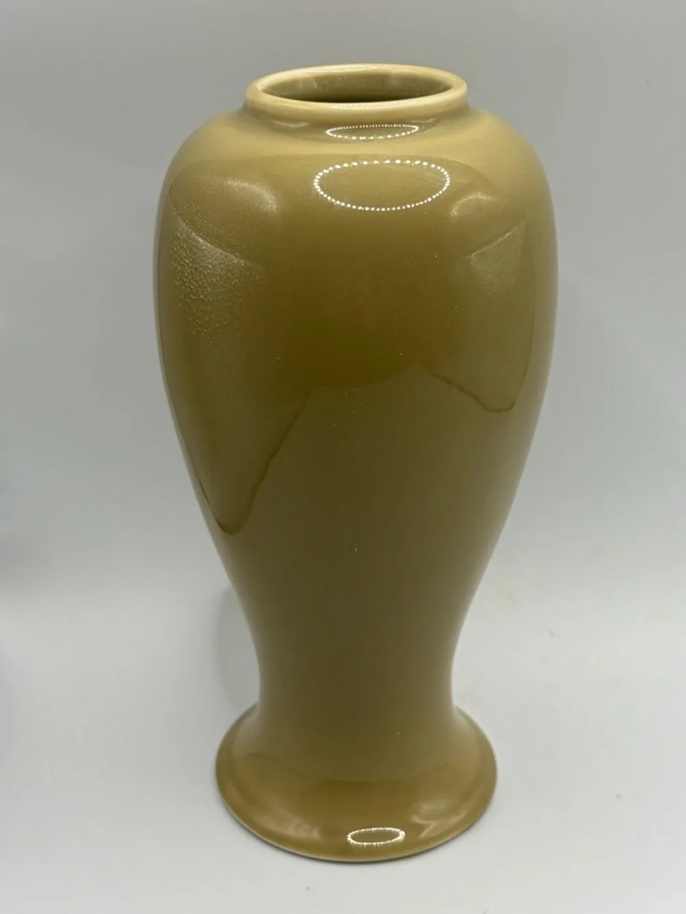 1997 Tiffany & Co. Vintage Tiffany Gallery Collection Glazed Ceramic Vase Vessel